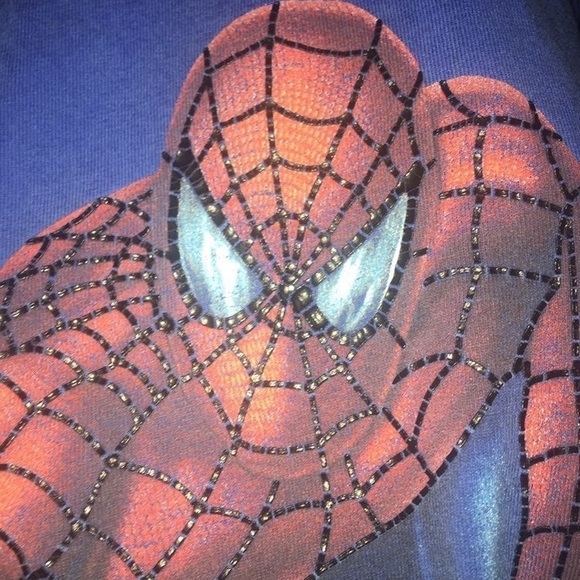 CHRISTMAS KIDS 3D TEENAGE TURTLES & SPIDER MAN SHIRT BOTH SIZE XL - Picture 9 of 15